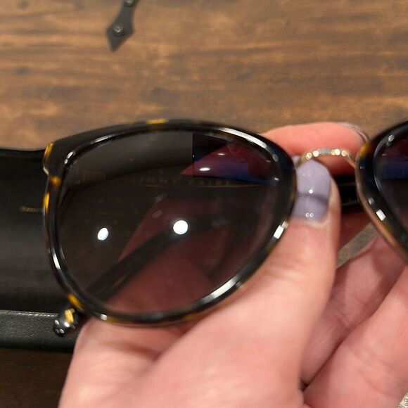 Jimmy Fairly Womens C51 Cellulose Acetate Frame Sunglasses Tortoise Cat eye Case main image 10